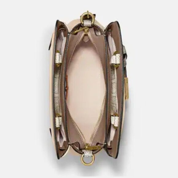 RETAIL Coach Exotic Python Tate Carryall 29 with Snakeskin - Picture 3 of 16